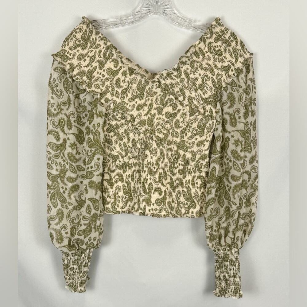 BB Dakota Steve Madden "All Caught Up" Size S Top Boho Chic Hippie Romantic